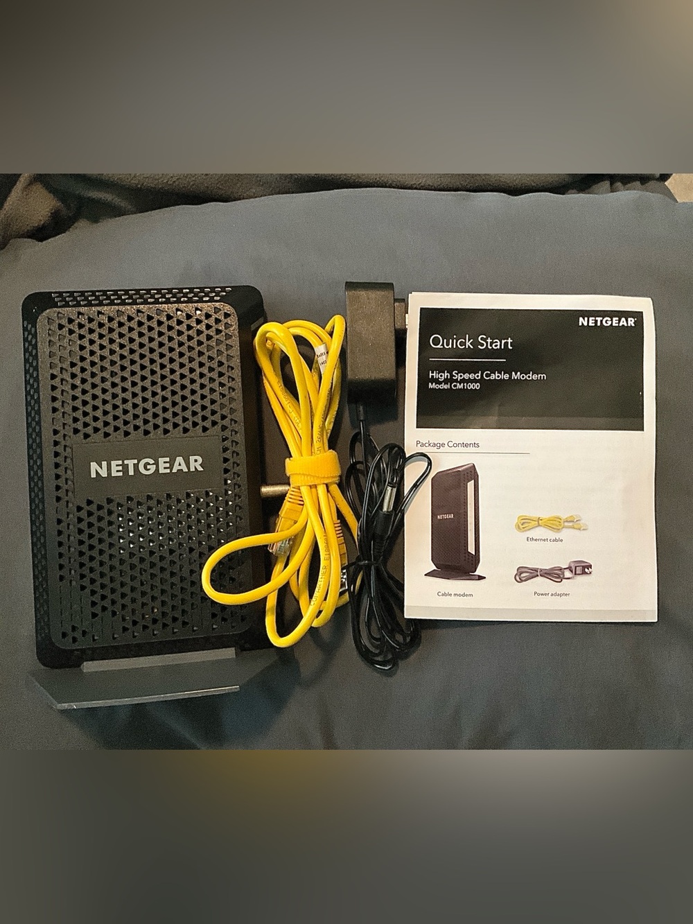 Netgear CM1000 DOCSIS 3.1 Gigabit Cable Modem - Excellent Used Condition